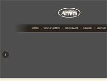 Tablet Screenshot of bistro-amici.de